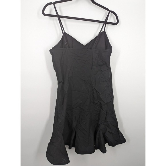 Derek Lam 10 Crosby women 10 Fit n Flare Little Black Dress LBD Cocktail Classic - Picture 5 of 5